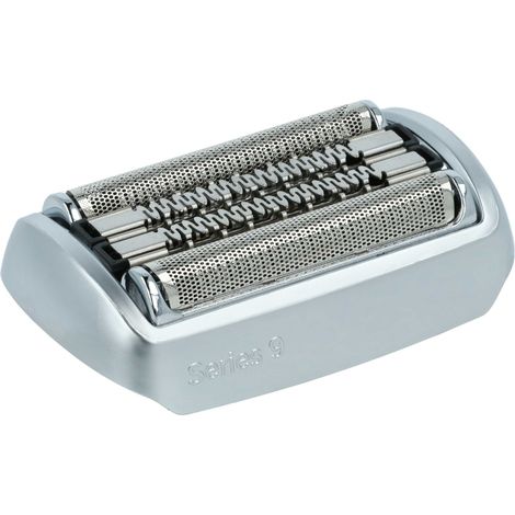 vhbw Ersatz-Scherkopf kompatibel mit Braun Series 9 Elektrorasierer, Silber