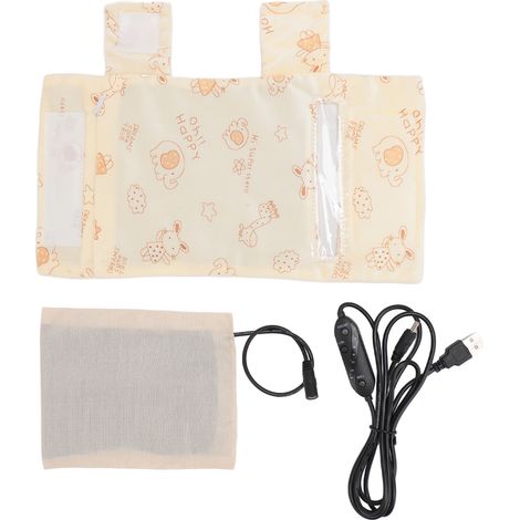 Soavoa Chauffe-Biberon USB Portable avec Fenêtre Visuelle et Minuteur Réglable pour Bébé 1 Pièce (1/4)