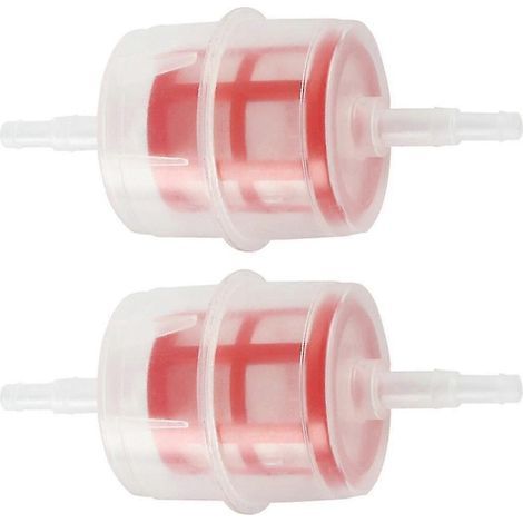 2 filtres à carburant diesel de 120 mm en ligne, pour tuyaux de 6 ou 8 mm, compatibles avec les voitures, motos et scooters. Accessoires et pièces détachées. (1/5)