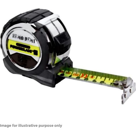 Komelon Flat Tape Measure 2m (Width 13mm) - Metric Only, Model KOMFLT23