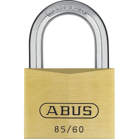 ABUS 02493 85/60mm Brass Padlock Keyed Alike 2703 ABUKA02493