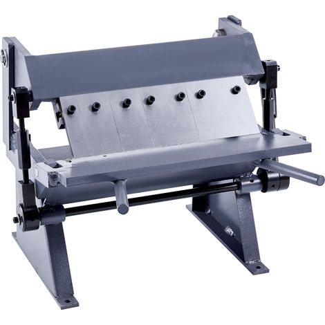 Mophorn Piegatrice per Lamiera e Vaschetta da 305 mm, Capacità in Acciaio Dolce Calibro 20, Angolo Regolabile da 0 a 135 Gradi, con 5 Dita per Piegature di Metallo Precise