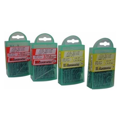 Chiodi Testa Piana in Ferro Bricoline Cavatorta 13x30 mm 125 gr (1/2)