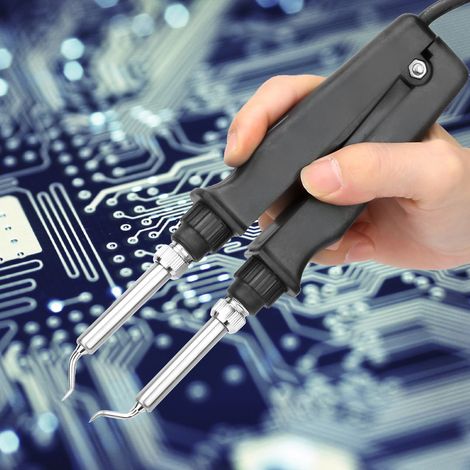 Station de retouche SMD 220 V 60 W, fer à dessouder/souder de type pince à épiler (1/5)