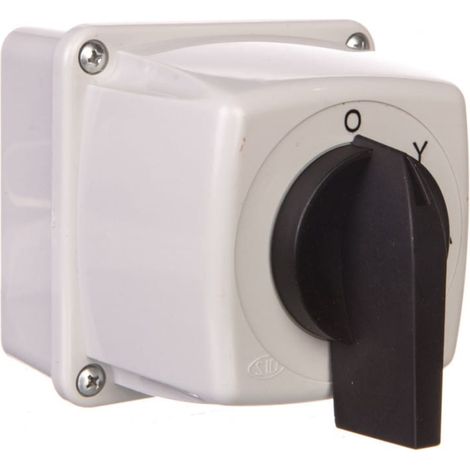 Stern-Dreieck-Nockenschalter 3P 16A IP44 im Gehäuse Arc E16-23 951622