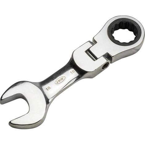 Chiave a cricchetto articolata jbm combination 18 mm 72 denti