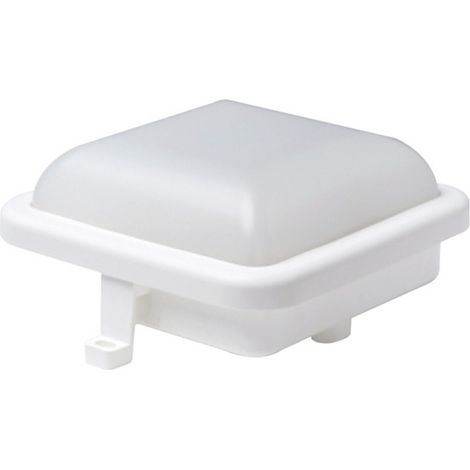 Aplique Led Exterior 8W 3000K / 6500K IP44 Cuadrado Blanco
