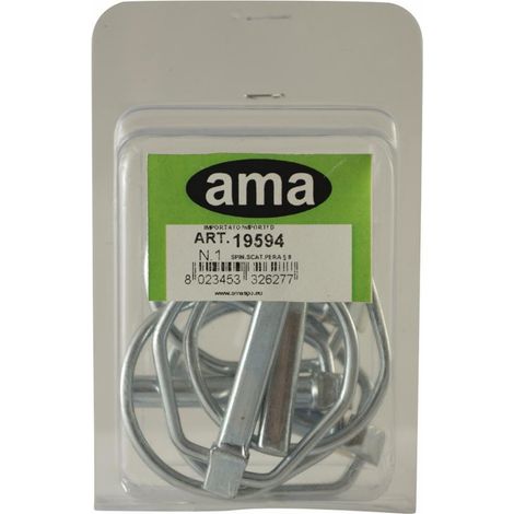 Goupille clips poire ø 4,5 sous blister (5 pièces) (1/3)
