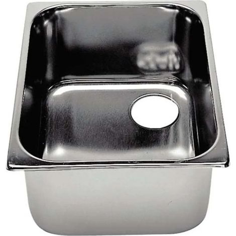 Lavello plastimo custom sink acciaio 32x26 cm modulare