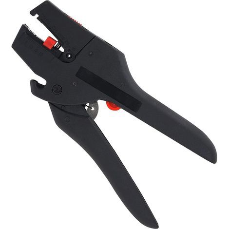 Pelacables automático, cortador de cables eléctricos multifunción 2 en 1, cortador de cables autoajustable de 0,08 a 2,5 mm², pelacables y cortador de cables. (1/5)
