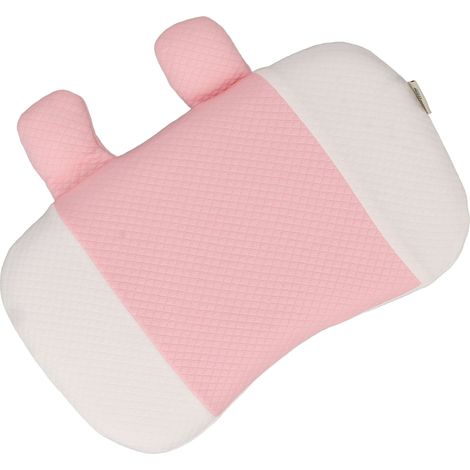 Oreiller bébé rose mignon, petit, en soie glacée respirante, pour nouveau-né de 0 à 6 ans (1/5)