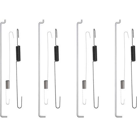 BRAVIX Kit de ressort de rappel d'accélérateur 4 pièces ensemble régulateur bielle régulateur générateur à essence accessoires adaptés pour GX140 GX160 GX200 (1/5)