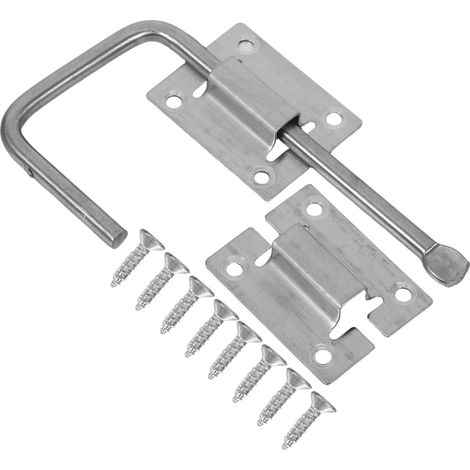 Verrou Coulissant en inox avec 8 Vis (1/5)