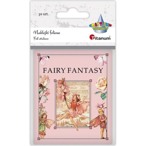 Fairy Fantasy Folienaufkleber, 30 Stück