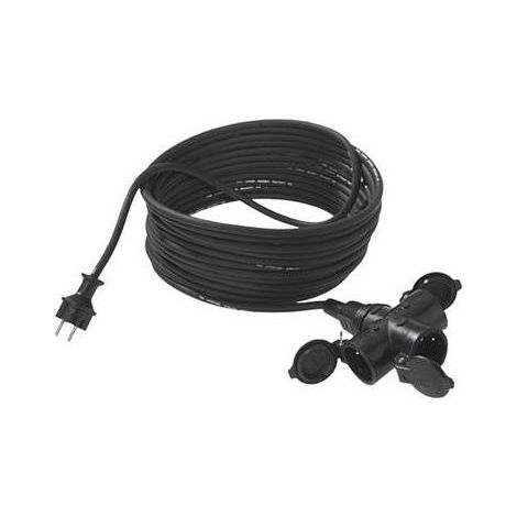 Bachmann 343.174 Alargador eléctrico negro de 5 metros