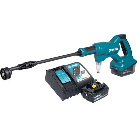 Idropulitrice a batteria Makita DHW 180 RG1 18 V 24 bar + 1x batteria ricaricabile 6,0 Ah + caricabatterie