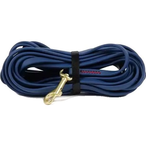 Guinzaglio per cani, impermeabile, resistente, taglia media, blu (1/2)
