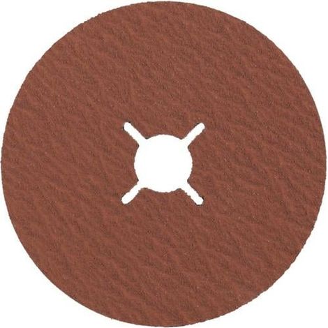 Fiberscheibe  PREMIUM  CERABOND  X  D.125mm  K.80  Stahl,Rostfreier  STA  Keramikkorn (1/5)
