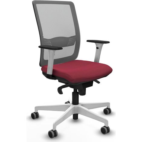 Silla de oficina piqueras y crespo moderna gris espuma (1/2)