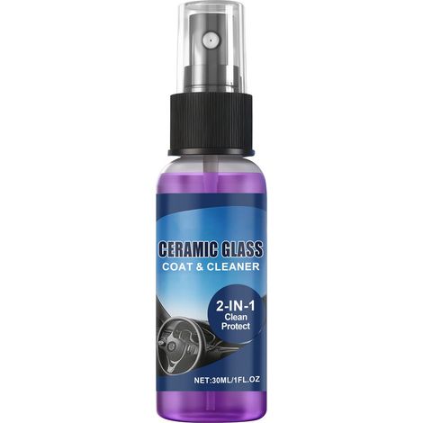 Automotive paint coating spray, waxing, shine restoration, cleaning, maintenance, brightening, and care coating agent -- 30ml (1/5)