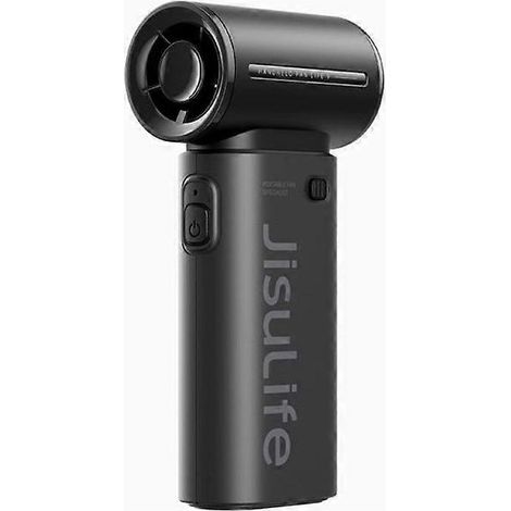 AMXCNOY Tragbarer Hochgeschwindigkeitslüfter, klein, USB-aufladbar, für den Schreibtisch – Schwarz, 3600 mAh (1/4)
