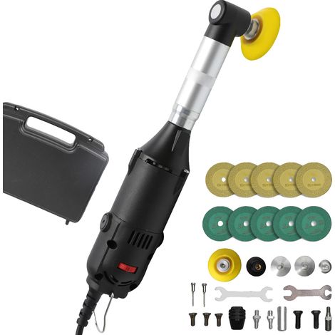 Meuleuse droite électrique, 6 vitesses variables, design ergonomique, 350W (1/2)