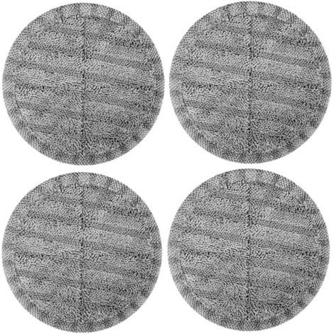 Ersatz-Mikrofaserpads für elektrische Besen (Grau, 4er-Packung für die Modelle G29 und G28, kompatibel mit Besenpads mit 6,3 Zoll Durchmesser) (1/5)