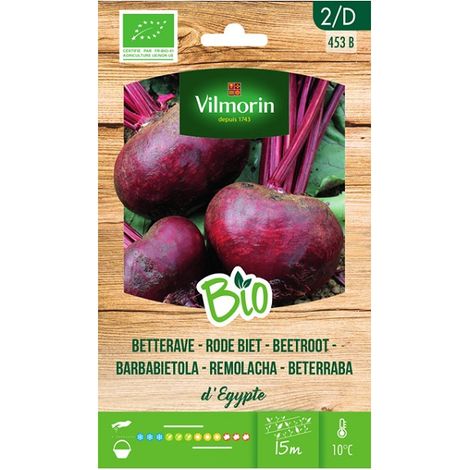 Vilmorin Garden Bio Beet Seeds auf 6 g