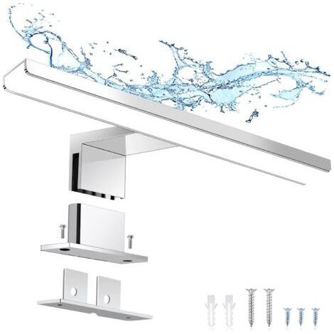 Bathroom Mirror Lamp 6W 30cm 400lm, LED Cabinet Light Cold White 6000K, IP44 Waterproof Bathroom Mirror Light (300mm) - RWBathroom wall light (1/5)