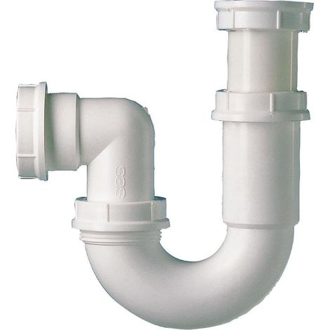 Articulated Tube Siphon for Sink Outlet Diameter 40 mm