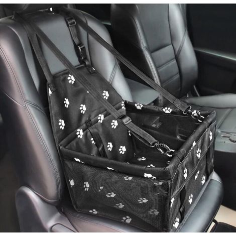Siège auto avec laisse de sécurité à clipser et couverture pour chien, très adapté aux petits animaux de compagnie