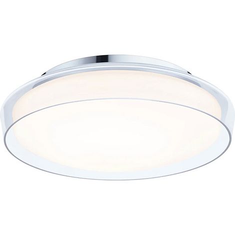 Luena plafonnier LED chromé 35 cm 3000K (1/5)