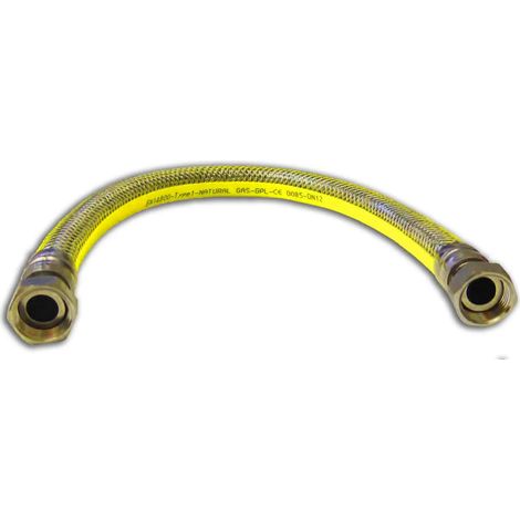 Flessibile Gas 50 Cm Femmina-Femmina Per Bombola Omologato