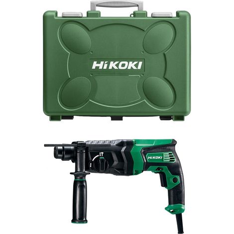 Hikoki – Perforateur burineur 830W SDS plus – Force de frappe 3,2J – Vitesse 1100 tr/min – Capacité perçage béton 26mm (1/10)