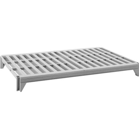 Kit d'étagère Premium à claire-voie - 500x1000mm - Blanc moucheté - Cambro