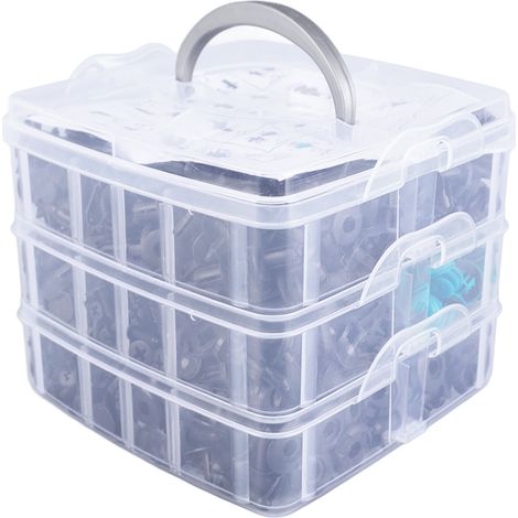 Kit de 635 attaches de pare-chocs pour voiture, clips de panneau de porte, rivets de garde-boue avec extracteur de fixations (1/5)