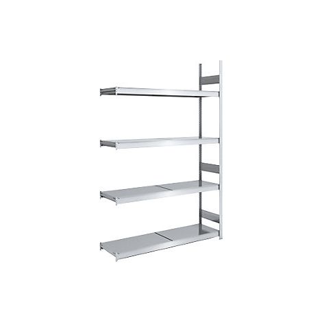 hofe Scaffale a innesto con ripiani in acciaio altezza 2500
