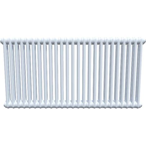 Bircham - White 2 Column Radiator H600mm x W1151mm