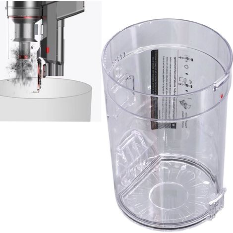 Récipient de Poussière ABS pour Aspirateur sans Fil Portatif P10/P11/P10PRO - Grand Volume, Montage Facile, Accessoire de Remplacement (1/4)