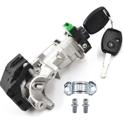 Para Honda Civic 1.8L SOHC 2007-2011 Cilindro de cerradura de encendido con 2 llaves Interruptor de cerradura de encendido 06350-SAA-G302