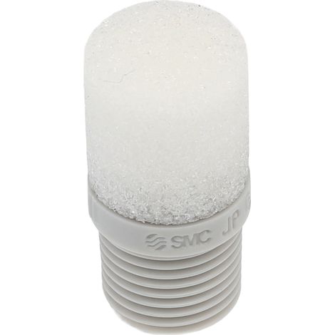 Silencieux pneumatique SMC Séries AN, R 1/8 Mâle, Fileté, en Résine 1MPa ( Prix pour 1 )