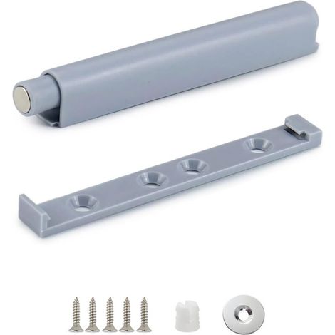 10PCS Poussoir Porte Placard, Loquets Magnétique pour Meuble de Cuisine, Placards, Tiroirs (1/5)