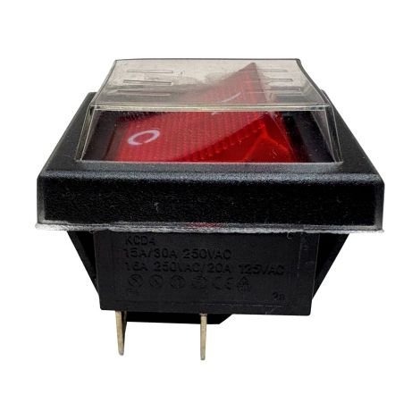 KCD4 Wippschalter 250V 30A 4Pin Schalter Kippschalter für Sandstrahlkabine uvm. (1/5)