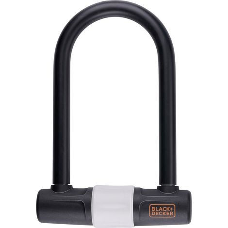 BLACK+DECKER Antivol de vélo Noir H26xl5xL19cm (1/5)