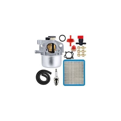 Carburateur de remplacement 799871 compatible avec les modèles Briggs & Stratton 799866, 790845, 796707, 794304 et 12H800. (1/4)