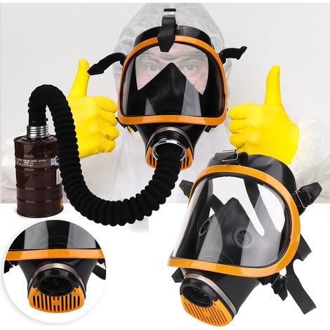 Visière intégrale de protection anti-buée et anti-poussière avec filtre ajustable (1/5)