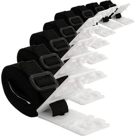 Les Sangles de Couverture Solaire de Fixation de Rouleau de Couverture de Piscine Relient Votre Couverture Solaire à Votre Enro A684 (1/4)