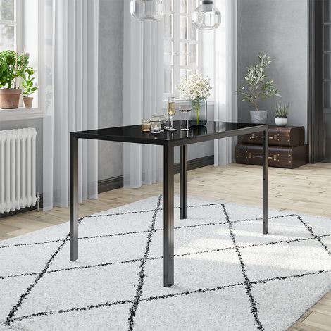 Tavolo da pranzo Grand, Nero, 120 x 75 cm, Vicco (1/5)