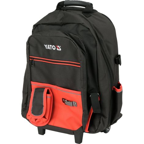 Werkzeugrucksack mit Rollen 27 l, verstärkter Boden
