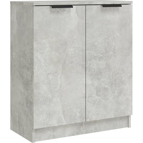 Maison Exclusive - Credenza Grigio Cemento 60x30x70 cm in Legno tecnico